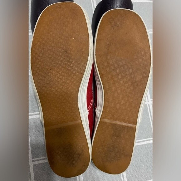 Keds Original Red Mule Slid Slip On Canvas Lace Up Shoe WF22606M Women 6.5 - Picture 9 of 10